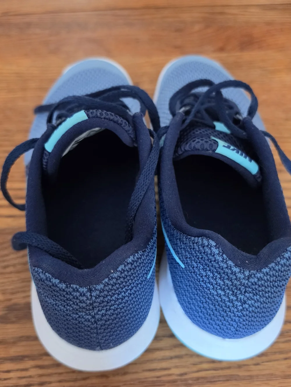 Nike Women's Blue Mesh Running Shoes